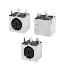 SVHS Socket Mount PVC cu 5 pini