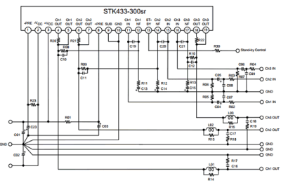 STK433-300 SIP-19