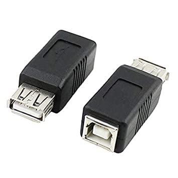 Adapter USB 2.0 type A female to USB type B female