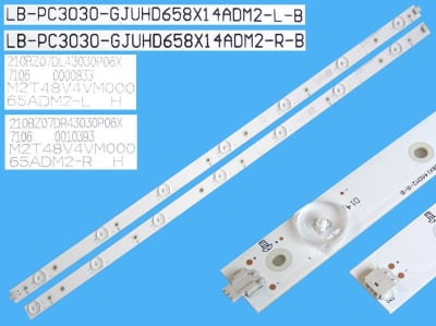 LED Backlight LB-PC3030-GJUHD658X14ADM2-R-H LED912