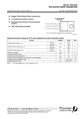 TIPL791A TO-220