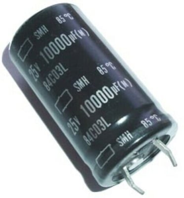 10000UF/25V 85\'C