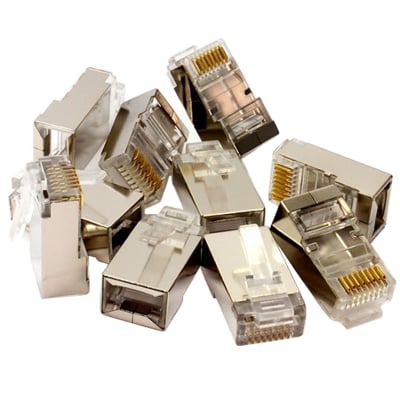 PLUG RJ45 CAT6 shieded