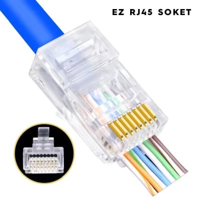 PLUG EZ RJ45 Cat5-Cat6