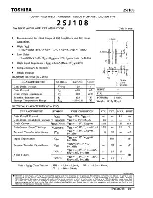 2SJ108BL TO-92