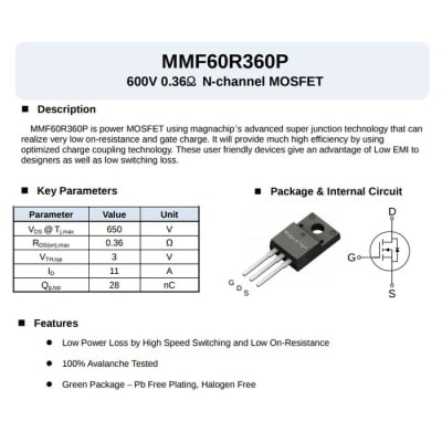 MMP60R360P TO-220