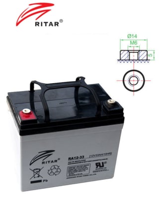 BRecharge RA 12-33 12V 33Ah F11