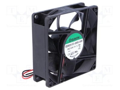 FAN 80x80x25 EE80251S1-000U-A99 12V