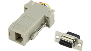 ADAPTATOR RS232-9F/RJ45F