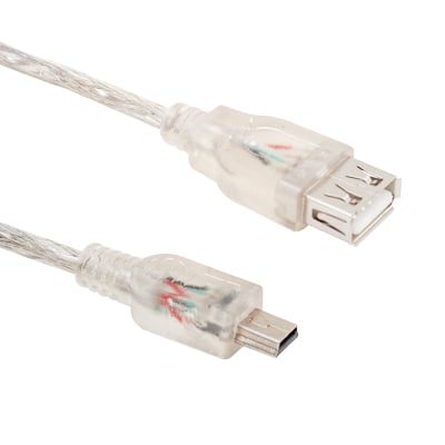 CABLE  USB A Famele/Mini USB 5P M