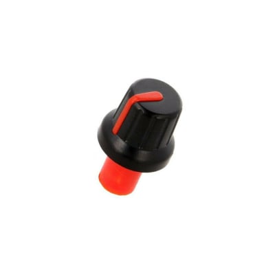 Potentiometer knob Ø16x14.4mm RD