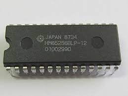 HM65256BLP-12 DIP-28