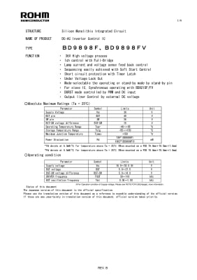 BD9898FV SSOP-28