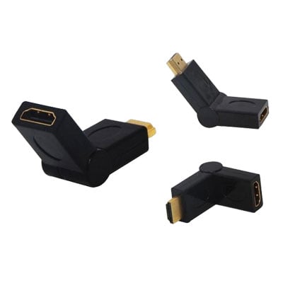 ADAPTER HDMI FEMALE TO HDMI MALE L-type