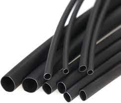 Heat Shrinkable Tubing  3mm/1m black