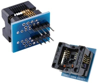 Universal SOIC SOP8 to DIP8 AdapterSock 150mil