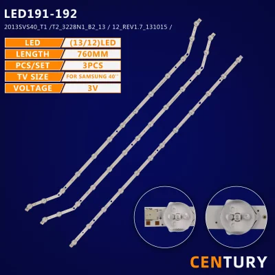 LED Backlight D3GE-400SMA-B R2 set-3pcs LED191-2