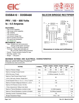 BRIDGE D3SBA60