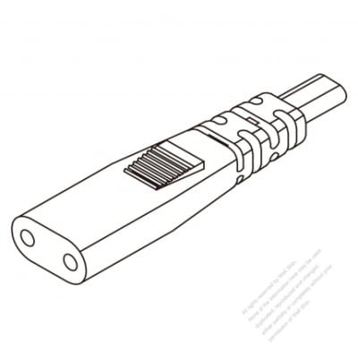 CABLU AC 2x0.75 2 PIN ws-029