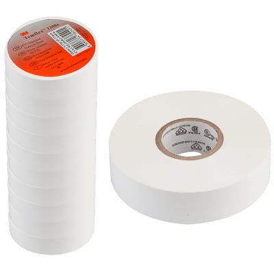 PVC Tape 10x19mm Tape band  3653 White