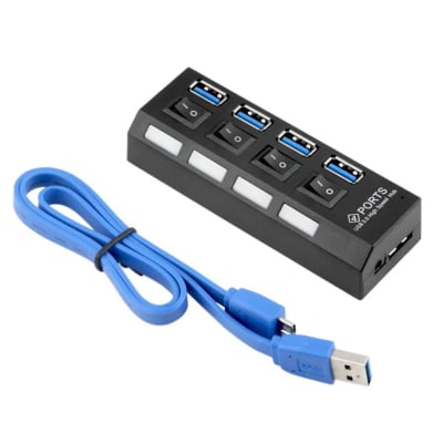 4 IN 1 USB Channal Power Hub 11365