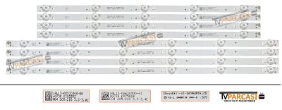 LED Backlight V 55inch 0411-X1 set-8 snl1845t