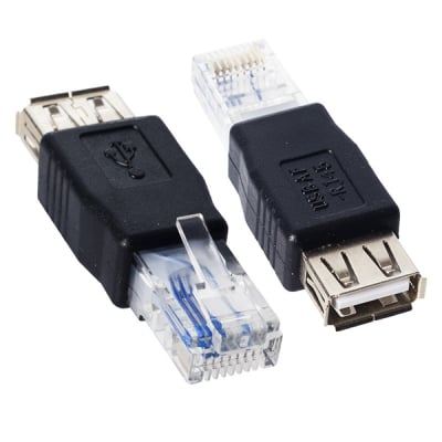 USB FEMALE A TO RJ45 MALE