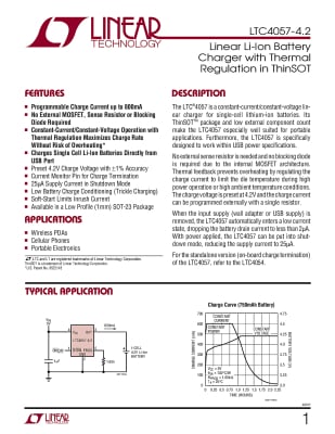 LTC4057ES5-4.2V  SOT-23-5