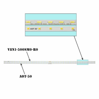 LED Backlight V0T8-500SM0-R0 set-2