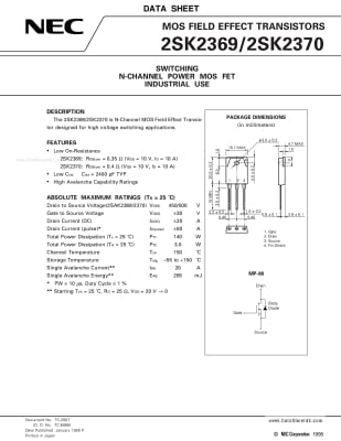 2SK2370 TO-3P