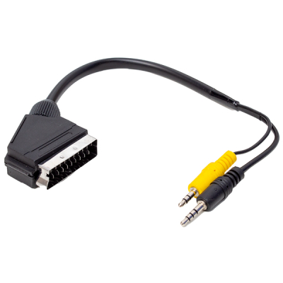 CABLU SCART-2x3.5mm 4 pini 1.2m