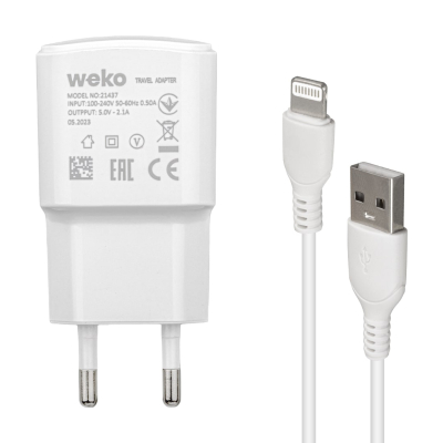 ADAPTATOR FAST X-13 x-171 QC3.0 5V 2.1A+ IPNONE