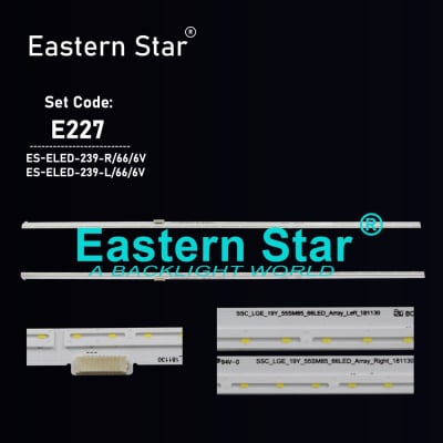 Led Backlight SSC-LGE 19Y 55SM85 set-2 ES-ELED239