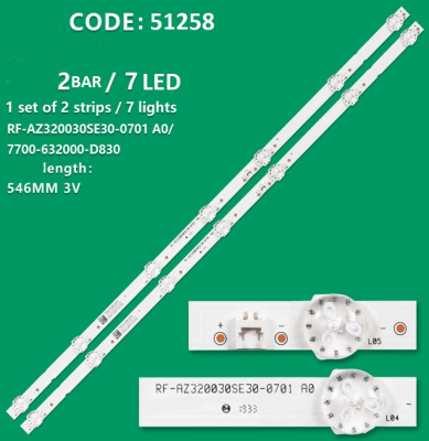LED Backlight CRH-CG32DF30300207949 set2 ES-3079