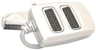 Adaptor SCART-2xSCART mamă 26