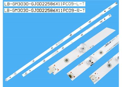 Lumină de fundal LED LB-GM3030-GJ0D22586X11PC09-LR SET12