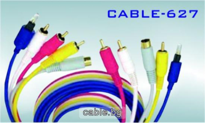 CABLE-627 3RCA, SVHS; Toshlink
