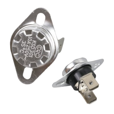 Termostat 35\'C KSD301H 10A NC