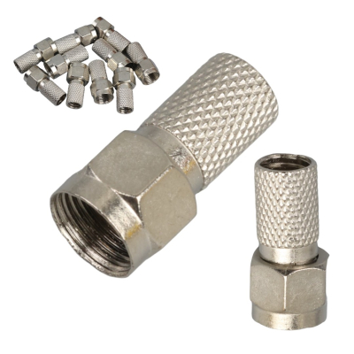 F CONNECTOR RG6-U6 22mm