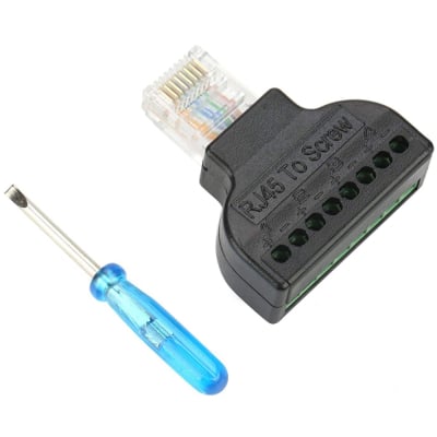 PM-24267 TERMINAL SURUB RJ45 CAT5 LA 8 PIN