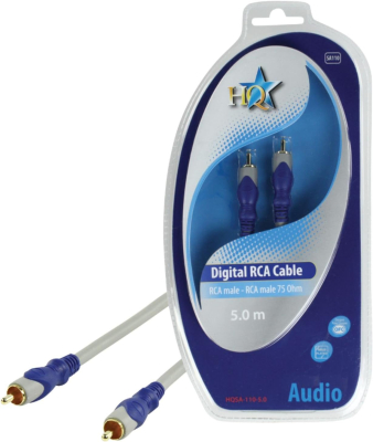 CABLU HQSA-020-0.7 3.5/3.5 STEREO MASCUL 0.75m