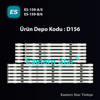 Led Backlight V5DU-480DCA-R1 SET 12pcs LED89-90
