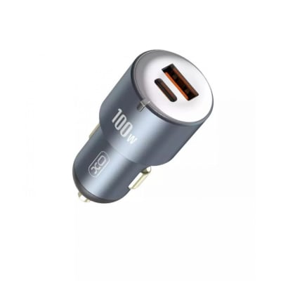 Incarcator AUTO CC47 100W TYPE-C+USB 3.0
