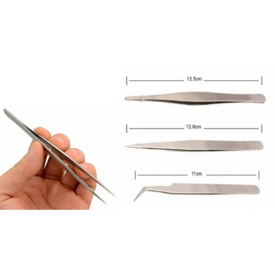 Tweezers 3 pcs TS-9803