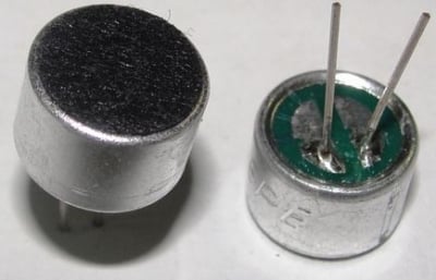 Electret Condenser Microphone 10mm