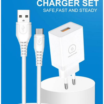 ADAPTATOR T66 USB 3.5A+CABLU IPHONE