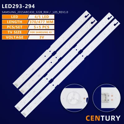 Iluminare LED de fundal 2015ARC430 LED tip L294