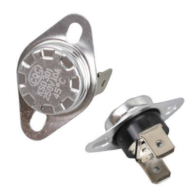 Termostat 45\'C KSD301 10A NC