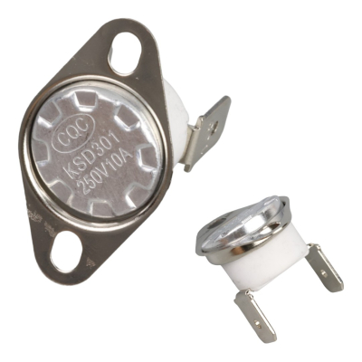 Termostat 165\'C KSD301G 10A NC