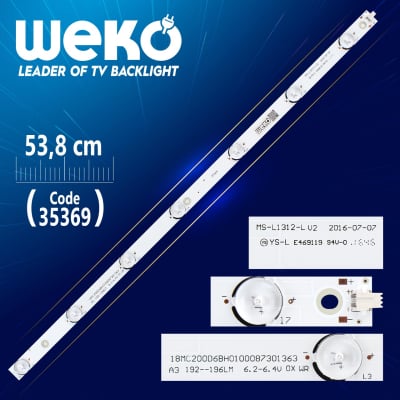 Led Backlight MS-L1312 V3 - A3 CX550DLEDM